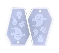 Moule d'Halloween en silicone pour décoration de maison, chauve-souris, citrouille pour tête, boucles d'oreilles, moule de sorcière pour décoration de la maison, moules MOL Halloween pour résine époxy