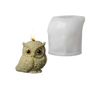 Moule D'ornement De Hibou En Silicone Facile À Utiliser Bougie Décoration Animale Pour Projets Artistiques Faits À La Main Outil Bijoux Décoration D'Halloween