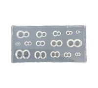 Moule durable et polyvalent résistant aux hautes températures pour poupées miniatures, outil essentiel pour la fabrication de bijoux pour les yeux