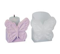 Moule élégant en silicone en forme de papillon pour ranger des bijoux, composantes sûres, élastomère dense