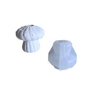 Moule élégant en silicone robuste pour pots de jardin en forme de champignon - Portable - Pour terrasse et balcon