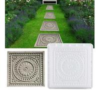 Moule en béton DIY pour béton, jardin, trottoirs, pelouse, trottoirs, marche, pierre béton, pierres pierre, dalles jardin et patio