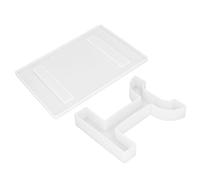 Moule en cristal époxy à faire soi-même, en résine, pour table d'ordinateur, support de bureau, artisanat, moule en silicone, décoration de bureau à domicile, matériau en silicone (Ensemble pieds en