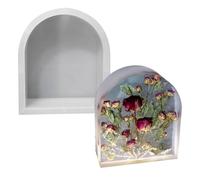 Moule en forme d'arche en silicone pour décoration d'étagère pour les amateurs de résine