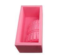 Moule en forme d'architecture romaine pour faire du savon, de la cire, du gâteau, de la mousse, des loisirs créatifs, fait à la main, en silicone