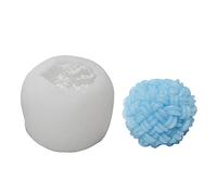 Moule en forme de boule de fil époxy 3D pour fabrication de savon, résine, argile, décorations d'intérieur