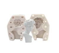 Moule en forme de buste Laocoon - Moule à bougie 3D de la déesse Vénus - Moule à bougie en forme de buste Laocoon - Outil de fabrication de bougies, savon, plâtre, pour la maison, les réceptions de