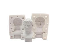 Moule en forme de buste Laocoon - Moule à bougie 3D de la déesse Vénus - Moule à bougie en forme de buste Laocoon - Outil de fabrication de bougies, savon, plâtre, pour la maison, les réceptions de
