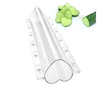 Moule en forme de concombre - Forme d'étoile en forme de cœur - Forme de plante pratique avec design particulièrement solide pour la culture des concombres, courgettes, luffas, carottes