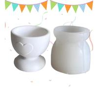 - Moule en forme de filet d'oeuf - Moule en forme de coquille d'œuf, moule en forme de cœur 6,9 x 5,9 cm | Moule en résine de qualité alimentaire, moule à fondre mignon pour cuisine, table