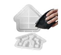 Moule en forme de maison pour bougies, en forme de chat, kit de bricolage, décoration créative, outil de bricolage pour Noël, jardin, salon, Halloween