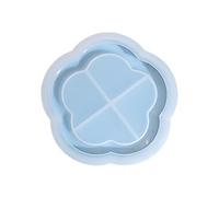 Moule en forme de nuage, de cœur et de fleur avec bord pour bijoux, assiette, récipient en résine coulée en résine coulée pour bureau, présentoir à bijoux