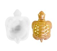 Moule en forme de tortue époxy, moules en silicone - Moules époxy portables - Tortues flexibles - Sans additif, moules multifonctionnels pour tortues DIY - Moule en silicone 3D réutilisable pour les
