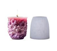 Moule en forme de vase de fleurs en résine époxy avec relief, moule pour porte-stylo en plâtre, pour artistes, débutants, enseignants d'art, amateurs de bricolage, ciment, plâtre, maison, laboratoire