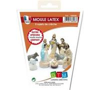 Graine créative – Moule en latex – Crèche 9 sujets – Loisirs créatifs