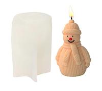 Moule en Noël - Moule en Silicone - Bougie Père Noël - Bougies Noël - Bougies en Silicone Nain Bricolage - Moule en Silicone pour Noël