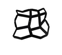 Moule en plastique pour dallage de jardin, DIY Paving Cement Brick Concrete Path Mold For Garden Multicolor(C)