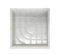 Moule en plastique pour dallage de jardin, Square Paving Mold For DIY Concrete Brick Stone Garden Patio Path And Driveway S L Sizes(L)