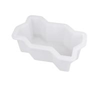 Moule en plastique pour dalles de sol, Plastic Paving Mould With Hole Shape For DIY Garden Concrete Path Multiple Sizes(H22x11cm)