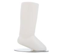 Moule en Plastique pour Pieds de Tout-petits, Présentoir à Chaussettes | 1 Pièce Blanc, Support Vertical Décoratif en Plastique, pour Garder la Forme des Chaussettes