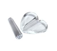 Moule en Relief Cœur Finition Polie, pour Nail Art en Résine | Usage Maison, Forme Cœur, pour Apprentis et Professionnels, Outil de Pression Courbe, Accessoire Décoratif