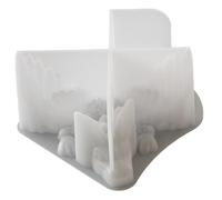 Moule en résine de dragon pour résine, moule en silicone 3D en résine époxy pour travaux manuels, décoration de gâteaux, béton, ciment, argile