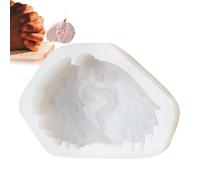 Moule en résine de scène de la Nativité, moule en silicone de scène de la Nativité, Silicone de moule de résine époxy, Moules de décoration de maison pour ciment en époxy, fabrication de bougie