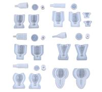 Moule en résine de silicone avec bouchon en résine époxy pour le rangement et la décoration de la maison