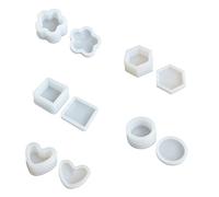 Moule en résine de silicone de différentes formes, objets, A | Option de forme polyvalente pour l ' utilisation de bougies en résine et de matériaux en plâtre, adaptée amateurs