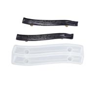 Moule en résine de silicone - Ensemble de moules à poignée de plateau, outil de moulage à tige époxy, moule à bijoux et bouton d'armoire, kit de moule flexible et durable en résine facile à démouler