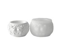 Moule En Résine De Silicone Festival Avec Texture Détaillée D'animal Compagnie Pour Les Projets Artisanaux Jardinière Faits À La Main Moule Pot Fleurs En Résine