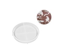 Moule en résine de silicone - Plaque antiadhésive et résistante à la chaleur, plateau à fruits pour art en résine, pâtisserie, décoration de dessert - Réutilisable, durable pour les loisirs créatifs