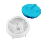 Moule en résine de silicone pour pot de , moule en silicone pour récipient | Conteneur Pour le moulage de bijoux, décora Couvercle de boîte de rangement de