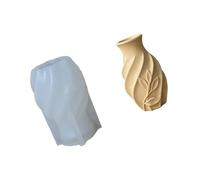 Moule en résine de silicone réutilisable, nettoyage facile, moules de vase à de feuilles pour pots de fleurs, bijoux faits à la main et artisanat d ' art, moule artisanal en silicone flexible