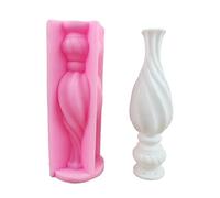 Moule en résine de silicone - Sculptures romaines en forme de colonne - Parfait pour les amateurs d'artisanat, les artistes et les professionnels du design - Forme de colonne rétro