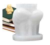 Moule en résine d'ours, en forme de bougie d'ours, dessin animé 3D, pour faire des moules, outils d'artisanat, décoration de bureau, outil pour la décoration de la maison, l'artisanat de bougies