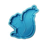 Moule en résine en forme d'animal - Joli koala - Écureuil - En silicone époxy - Pour la fabrication de bijoux et pendentifs - Moules en silicone pour époxy