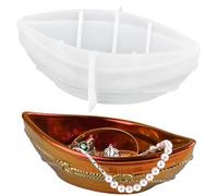 Moule en résine en forme de bateau pirate, moule en silicone, moules de moulage époxy, moules en plâtre pour bricolage, bougies, bijoux, bibelots, décoration d'intérieur