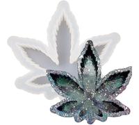 Moule En Résine En Forme De Feuille D'érable Pour Cendriers Et Plateaux À Rouler Diy, En Silicone, 18 X 16 X 3,5 Cm