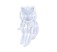 Moule en résine en forme de filet attrape-rêves en silicone pour décoration d'intérieur, plâtre époxy