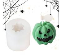 Moule en résine en forme de - Moules en silicone pour bougie - Fournitures d'artisanat - Décorations d'Halloween pour savon, plâtre, projets artistiques, automne, Action de grâce