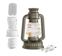 Moule en résine - Ensemble de lanternes de camping de 8 pouces | Moule artisanal en Silicone, Kit de moulage de lampe LED, moul d'art en résine décoratif réutilisable pour la décoration de la maison,