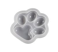 Moule en résine époxy 3D en forme de patte de chat pour la fabrication de bijoux et la décoration de gâteaux
