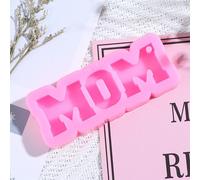 Moule En Résine Époxy Brillant Pour Bricolage, 1 Pièce, Pour Collier, Bijoux, Porte-Clés Maman, Moules En Silicone