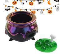 Moule en résine époxy - Chaudron d'Halloween, moule en silicone | Plateau flexible anti-adhésif - Moule réutilisable pour enfants, garçons, filles, adultes, utilisation professionnelle, fournitures