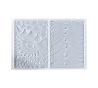 Moule en résine époxy Cthulhu Wind Dragon Eye Écrit 3D en relief pour carnet de notes en cuir pour étui Silicone Epoxy Moules Silicone Unique