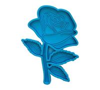 Moule En Résine Époxy Décorations De Fleurs De Rose Résine Époxy Silicone Moule Resine Silicone Moule Epoxy Casting Mold, Silicone Coaster Mold