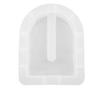 Moule en résine époxy en cristal ondulé en forme d'arche pour pot de fleurs en silicone pour plantation d'eau en silicone