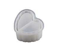Moule en résine époxy pour bocaux à rayures d'anniversaire d'amour pour boîte à savon pour bijoux décoration à la maison pot bouteille moules en silicone pour résine