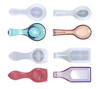 Moule en résine époxy pour cuillère et fourchette : moule en résine époxy en cristal UV, repose-cuillère en résine, support d'ustensiles, support de spatule, support de bijoux, moule en silicone